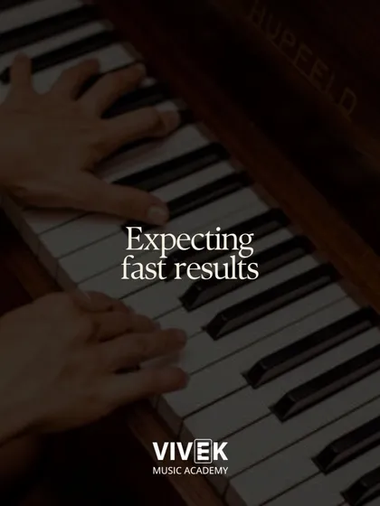 Mastering an instrument is a marathon, not a sprint. We encourage a mindset of consistency and patience over the expectation of fast results, as true skill is built through dedicated practice over time.