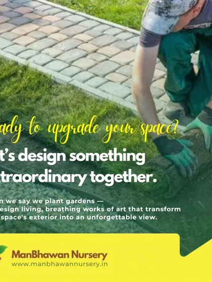 This image of a new lawn being laid captures the essence of my landscaping service. I handle everything from the initial design to the final installation, transforming your outdoor space into an extraordinary and functional view you can enjoy every day.