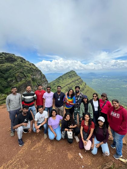 A wide group shot at the Z-point viewpoint.