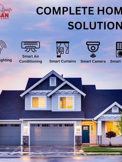 We offer complete home solutions beyond just the front door. Imagine controlling your lights, air conditioning, curtains, and security cameras all from one place. This is not just a product, it's a fully integrated smart home ecosystem.