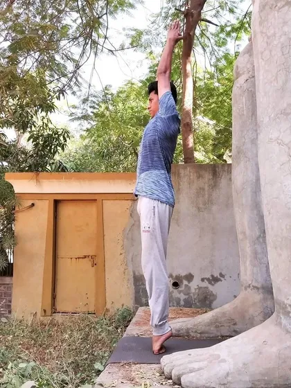 True strength begins from the ground up. This sequence, starting with Tadasana on the toes, builds strength and awareness in the feet and ankles, which is the foundation for all standing and balancing postures.