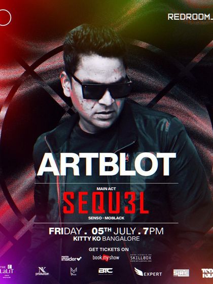 My feature on the poster for a night with Sequ3l, a charismatic producer and DJ from the Indian techno scene.