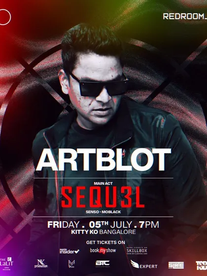 My feature on the poster for a night with Sequ3l, a charismatic producer and DJ from the Indian techno scene.