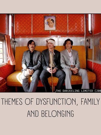 A look into the whimsical world of Wes Anderson. His films explore themes of family and belonging with a unique visual style that's always a treat to watch on a big screen.