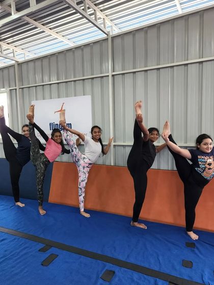 Flipgym - Gymnastics Summer Camps Building Flexibility & Floor Skills photo 26