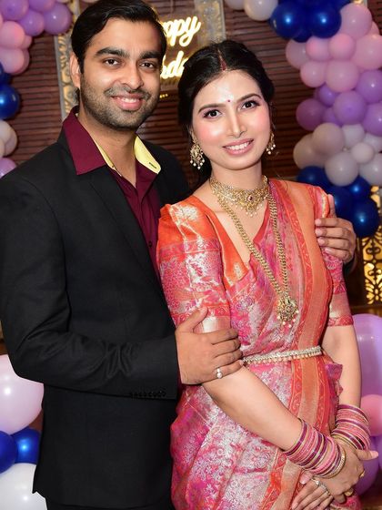 A lovely couple portrait. I love receiving photos from my clients showing how much they enjoyed their special day looking and feeling their best.