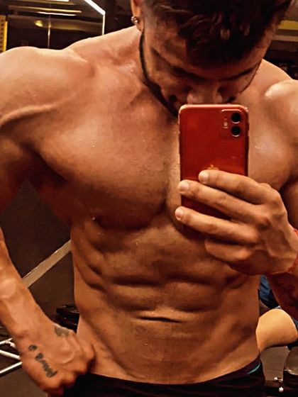 You can't fake hard work. This is a selfie showing my own transformation, a result of applying the science I preach.