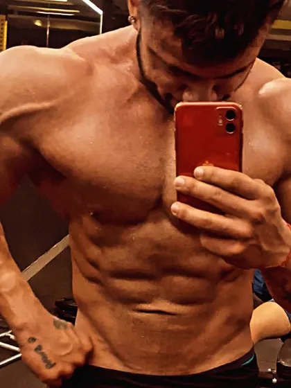 You can't fake hard work. This is a selfie showing my own transformation, a result of applying the science I preach.