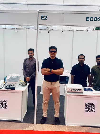 Here is our team at the Bangalore Apartments’ Federation event. We believe in being an accessible and knowledgeable partner for communities looking to adopt sustainable solutions like solar power and EV charging.