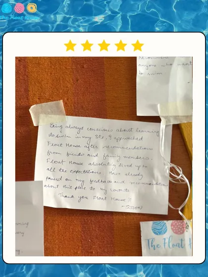"Float House absolutely lived up to all the expectations." We love hearing feedback like this from members who found us through recommendations.