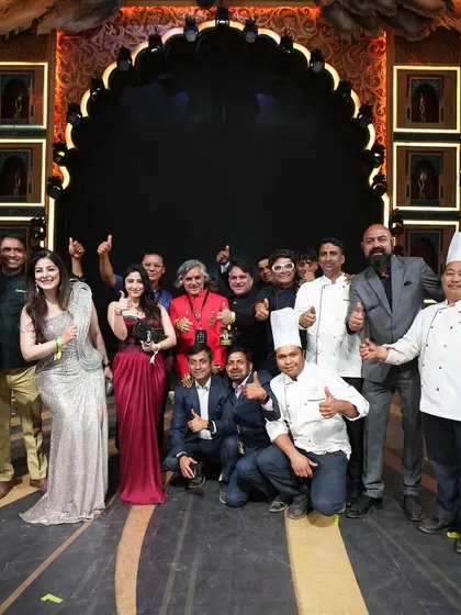 The entire Saltt team celebrating a successful event at IIFA. It takes a dedicated and passionate family to pull off a feast of this magnitude, and we couldn't be prouder of ours.