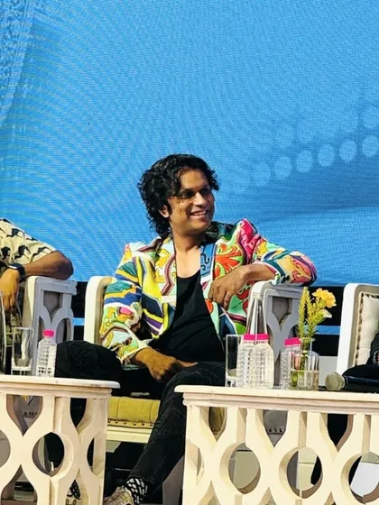 A candid shot from the panel discussion at Eventsthan. It was inspiring to be surrounded by so much talent and expertise from the event world.