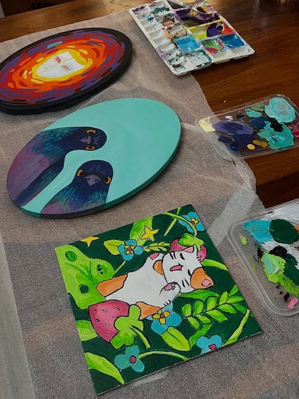 Rachita Burjupati - Art Prints & Merchandise Original Canvas Paintings photo 10