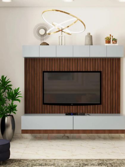 Interiors - Modular & Custom Furniture Design Living Room TV & Media Units photo 27