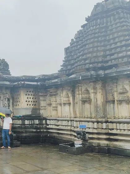 A visit to a nearby ancient temple is often part of the Bandaje Falls trek itinerary, adding a touch of heritage to the journey.