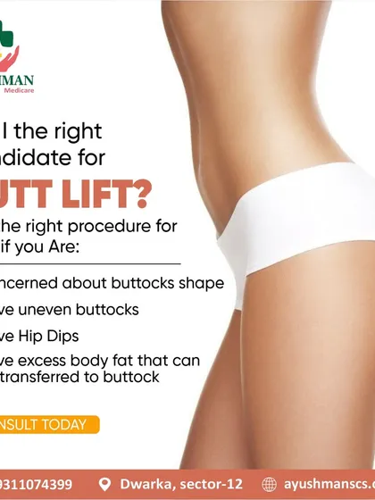 Considering a butt lift? This procedure is ideal if you are concerned about shape, have uneven buttocks, or wish to address hip dips. We can utilize fat transfer techniques to create a fuller, more balanced silhouette, and this guide helps you determine if you are a suitable candidate.