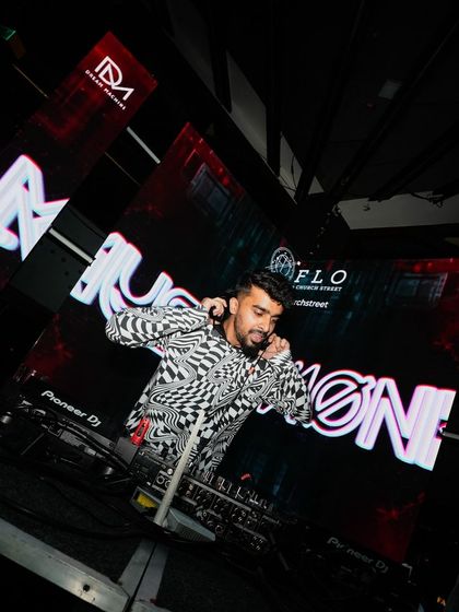 A New Year's Eve shot from the console, reflecting on a year of music and memories.