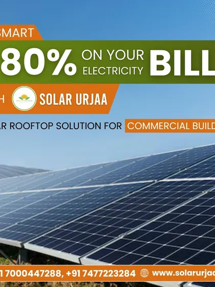 Be smart and save up to 80% on your electricity bills. We offer powerful solar rooftop solutions specifically designed for commercial buildings to cut operational expenses.