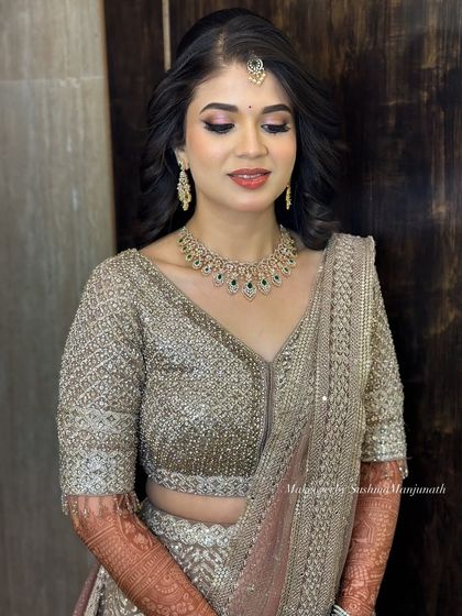 Sushma Manjunath - Bridal & Event Makeup and Styling Glamorous Reception & Party Styles photo 22