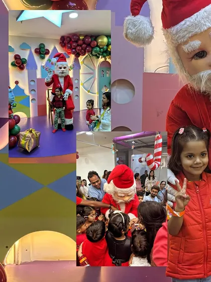 More happy faces from our Santa meet-and-greet. The excitement and wonder in the children's eyes made our Christmas event truly special.