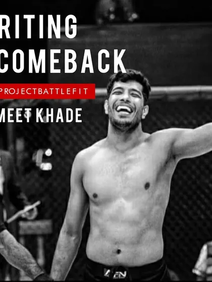 Sumeet Khade, the king of highlight knockouts, is making his comeback. We're proud to be writing this comeback story together.