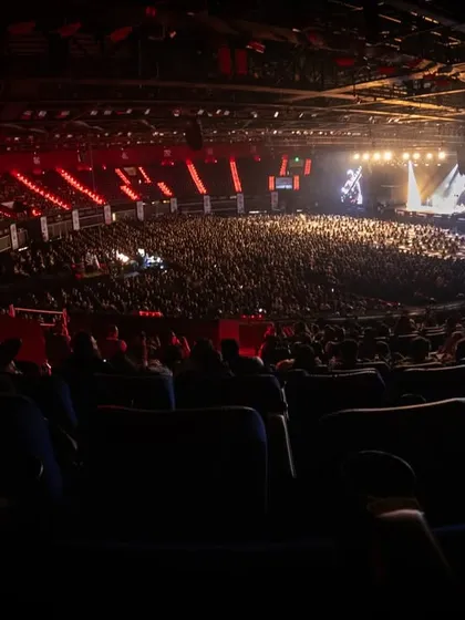 A different kind of power. This is the view from Anoushka Shankar's 'Chapters' tour, a sold-out arena captivated by world-class musicianship. I curate experiences for every kind of music lover.