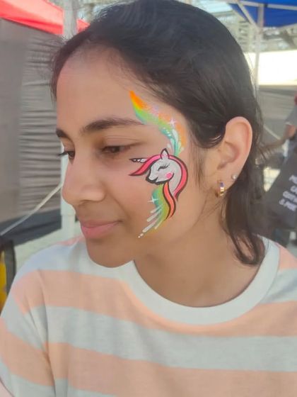 A classic unicorn design with a rainbow swoosh, perfect for any child who believes in magic.