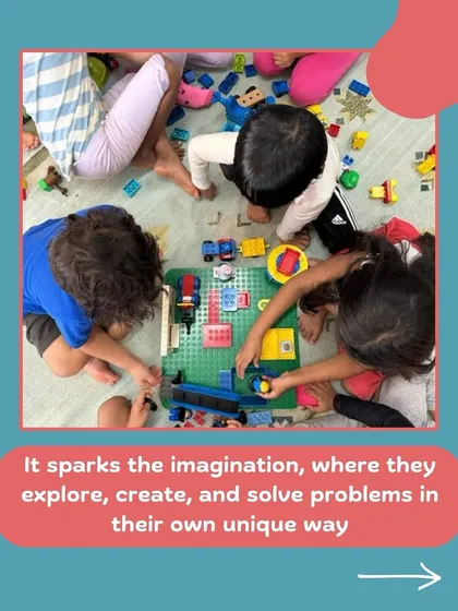 Unstructured, child-led free play is where the deepest learning happens. It sparks imagination, encourages collaboration, and empowers children to solve problems in their own unique ways, building confidence and independence.