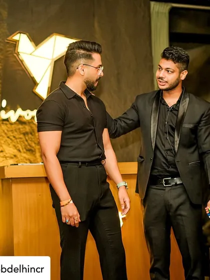 Interacting with a guest on stage during a Teacher's EOD show. These intimate moments of magic are what make the evening truly special.