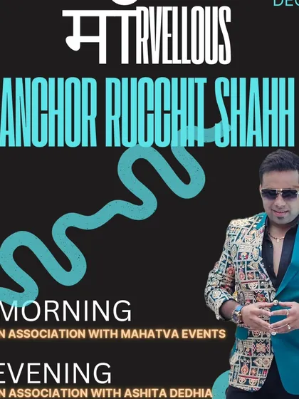 A poster announcing back-to-back morning and evening shows. My stamina and energy allow me to handle a packed day of events without fail.