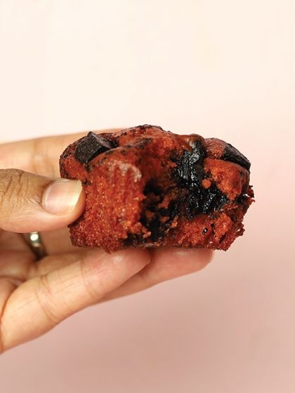 Every bite of my Strawberry Dark Chocolate Cupcake is just the beginning. But why stop when it’s free from maida, sugar, and butter?