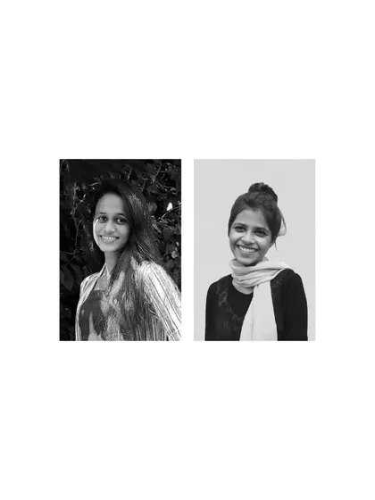 Ar. Reeba Sara Babu and Ar. Hibah Puthanpurakkal, bringing patience and speed to our design process.