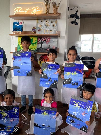 Paint Bar - Private Paint Parties Creative Kids' Parties photo 18