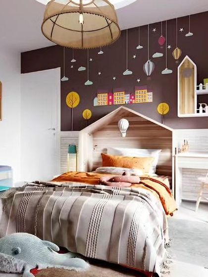 Dreaming in Colors & Textures - Modular Interiors & Room Renovation Imaginative Kids' & Teen Rooms photo 8