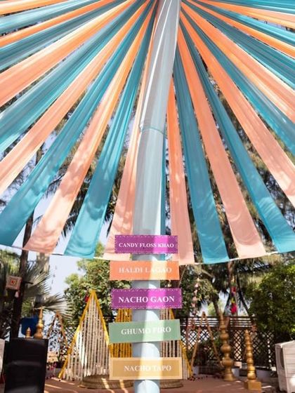 Vibrant Haldi & Mehendi Functions photo 27