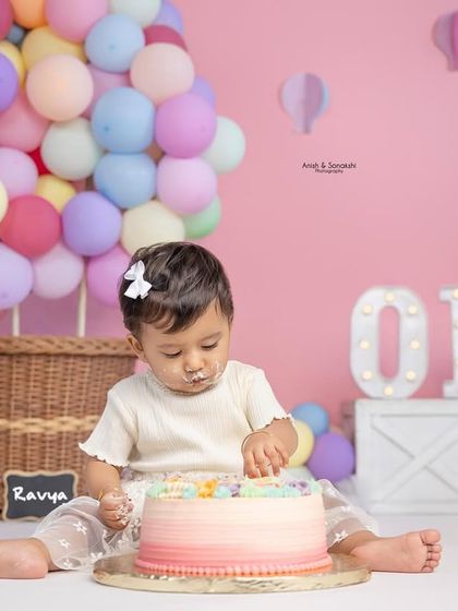 First Birthday Cake Smash photo 14