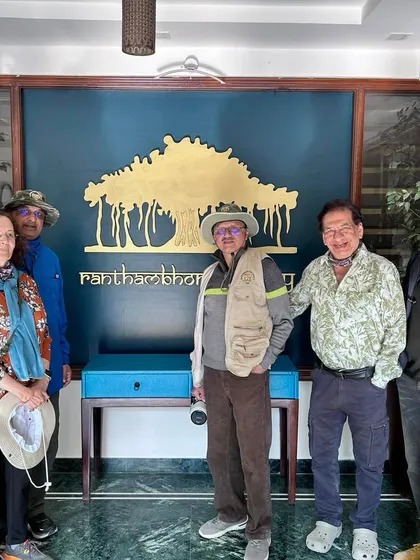 Signing off from an incredible Ranthambore trip with guests from the USA. We had fantastic sightings, including 8 individual tigers and a sloth bear. It's always a pleasure to host passionate photographers.