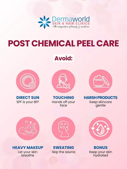 Proper aftercare is crucial for getting the best results from a chemical peel. I always advise my patients to avoid direct sun, harsh products, and heavy makeup while the skin is healing. Keeping the skin hydrated and protected with SPF is your most important job.