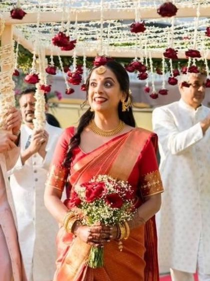 Kanjeevaram Bridal Drapes photo 3