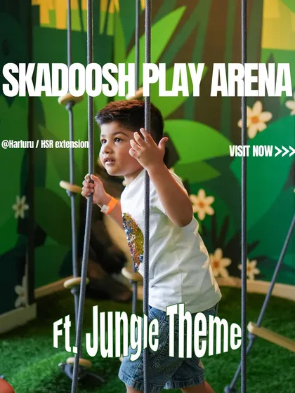 Welcome to the jungle. Our jungle-themed play zone is designed to ignite your child’s imagination and thrill their senses with fun hurdles and climbing challenges.