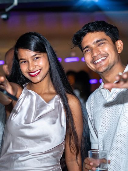 A couple enjoying the launch party of Instaclubblr at Bychanceblr on Brigade Road.