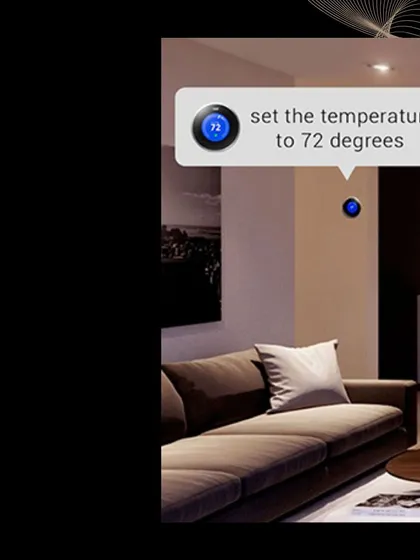 I help you create the perfect atmosphere with just your voice. This demonstration shows how easily you can adjust the room temperature, ensuring your home is always comfortable without touching a thermostat.