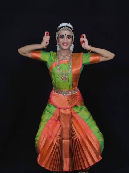 Ishita performed her Arangetram this year, starting her intensive training right after her Salangai Pooja last year.