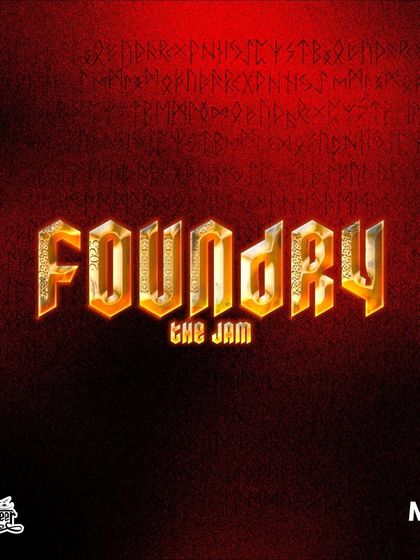 The cover art for my "Foundry" mixtape. This was a return to form for me, a fresh mix of hard-hitting beats exclusively for my SoundCloud listeners.