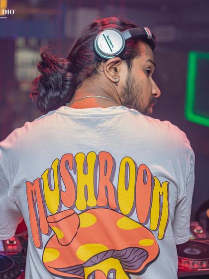 These shots capture me in my element, from different angles and at various events. Each one is a glimpse into my life as a music maker, focused on the craft and connecting with the crowd.