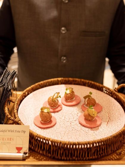 My Beetroot Falafel with Feta Dip is another popular fusion appetizer. The earthy beetroot falafel pairs beautifully with the creamy, tangy feta dip.