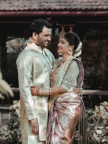 Bangalore Photographers - Pre-Wedding & Couple Photoshoots Grand Celebrations: Elegant Couple Portraits photo 38