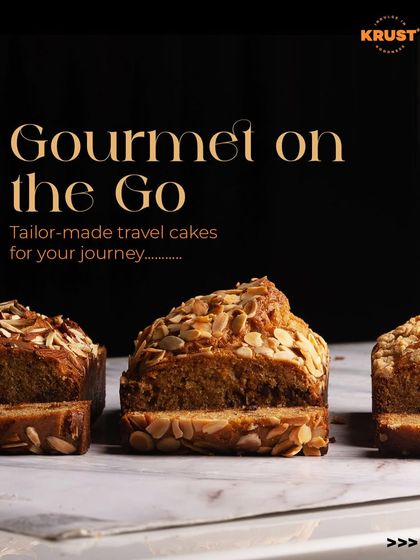 Fuel your adventures with our tailor-made travel cakes. Choose from decadent chocolate, refreshing fruit, or wholesome options for your journey.