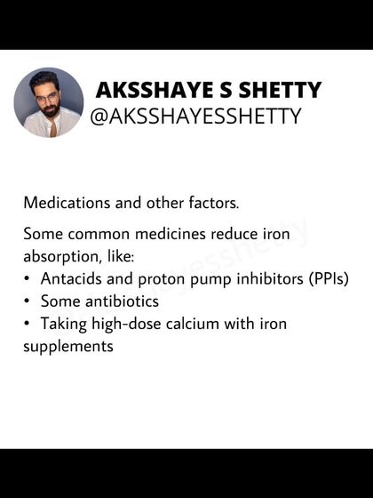 Iron deficiency is extremely common, but it's not always about diet. I explain the symptoms, the difference between heme and non-heme iron, and hidden causes like poor absorption or blood loss that need to be addressed.