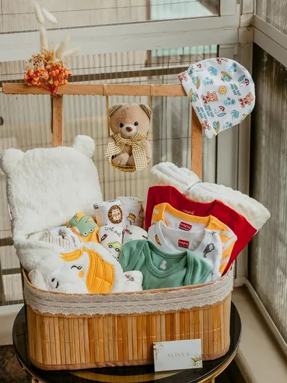 Welcoming a new life is a moment of pure joy. Our newborn baby hamper is filled with ultra-soft essentials, adorable toys, and delicate keepsakes to celebrate the precious arrival.